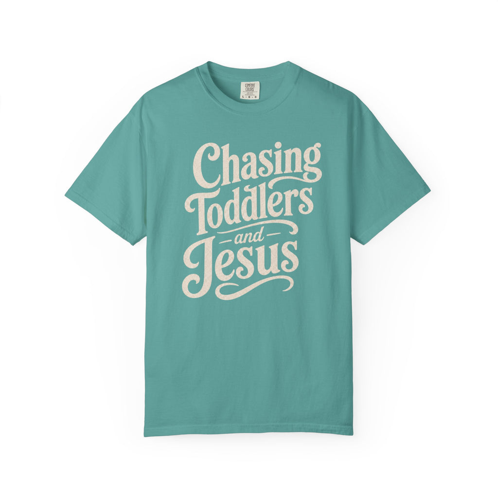 Chasing Toddlers And Jesus T-Shirt
