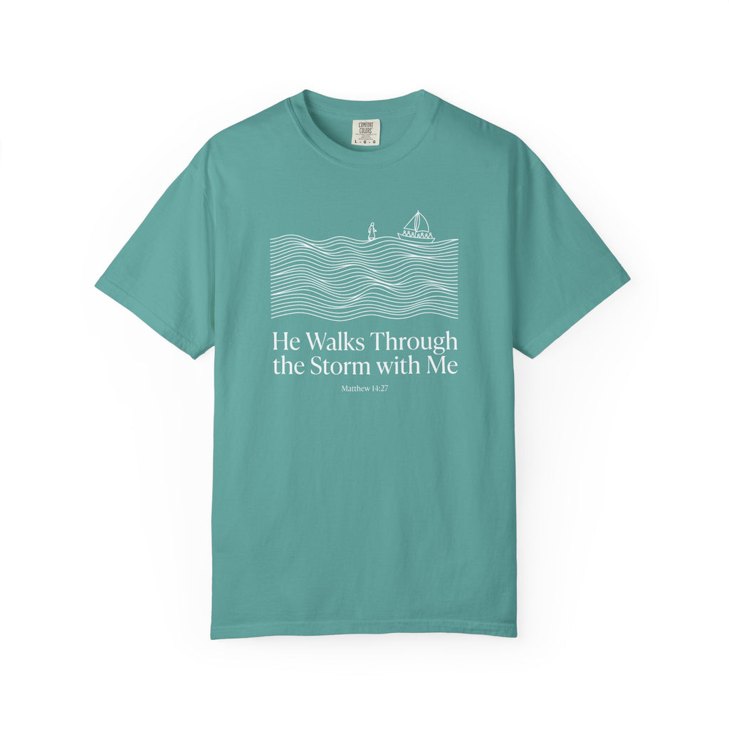 He Walks With Me T-Shirt
