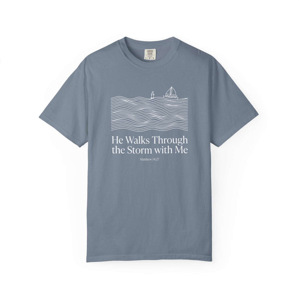 He Walks With Me T-Shirt