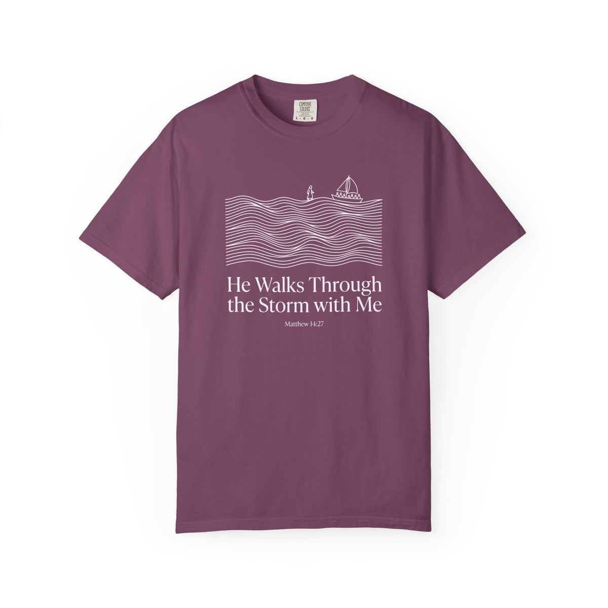 He Walks With Me T-Shirt