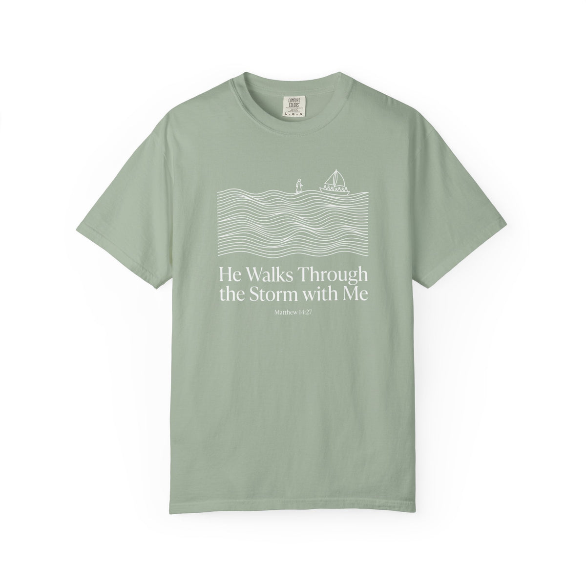 He Walks With Me T-Shirt