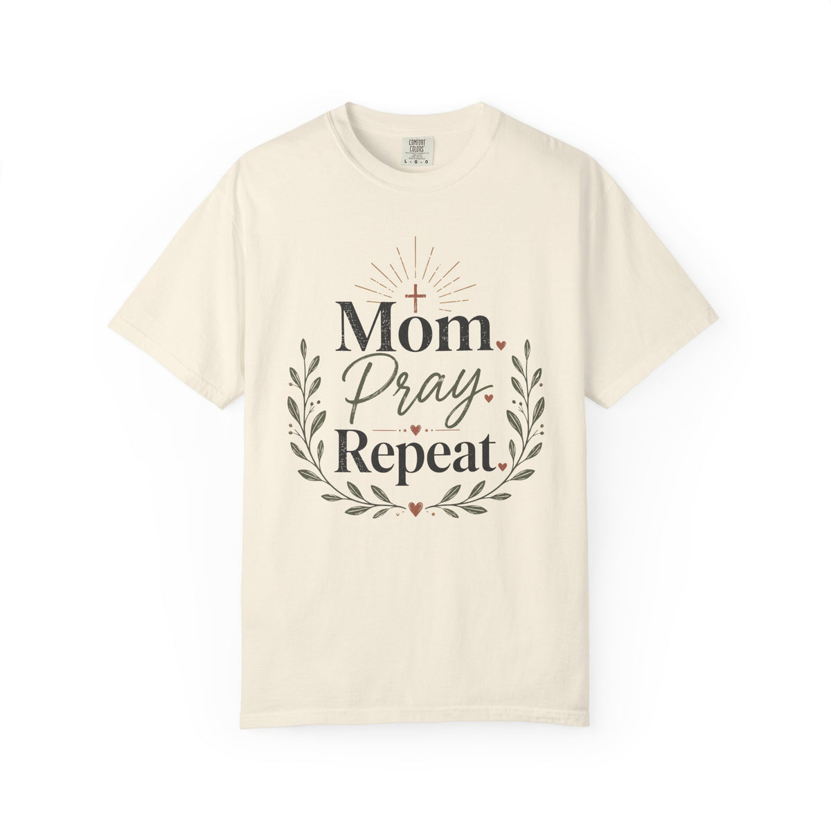 Mom Pray Repeat T-Shirt