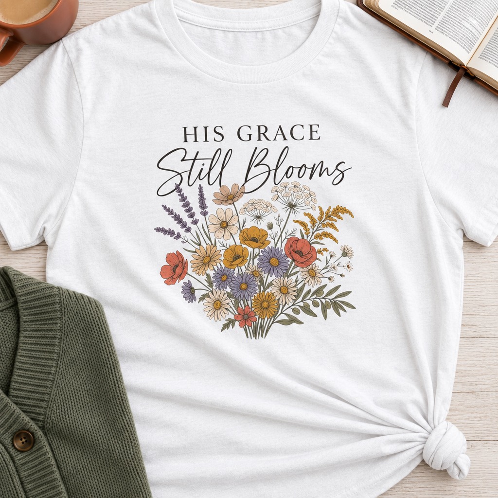 His Grace Still Blooms T-Shirt